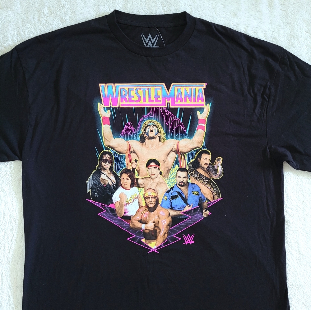 Mad😡 Engine Global🌎 LLC Wrestle🤼 Mania Graphic Tee👕 - NWOT - Picture 8 of 11